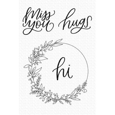 My Favorite Things Clear Stamps - Winter Wreath